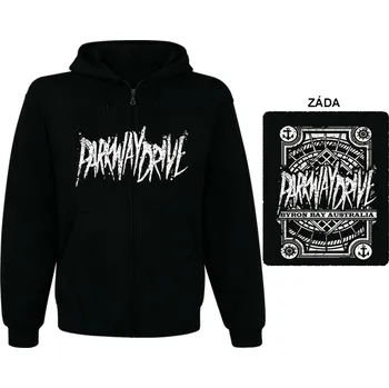 Pánská mikina Parkway Drive - mikina s kapucí a zipem 3