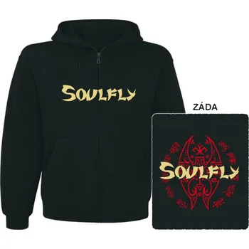 Pánská mikina Soulfly - mikina s kapucí a zipem 3