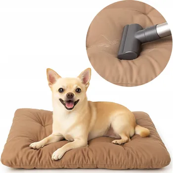 Pelíšek pro psa Pelíšek pro psy potah polštář BASIC 70x50 MIKROVLÁKNO béžový