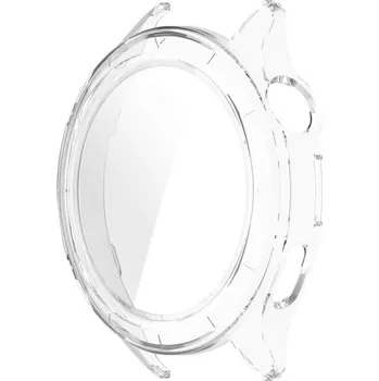 Ochranný kryt (pro Xiaomi Watch S4 47mm), plastový, průhledný + sklíčko