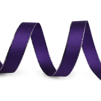 Stuha Stuha taftová s lurexem šíře 15 mm