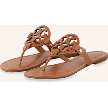 Dámské sandále Tory Burch Dámské Žabky Miller, světle hnědá, 39