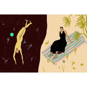 Plakát Plakát, Obraz - Yin and Yang, Sandra Poliakov