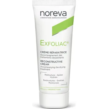 Pleťový krém NOREVA EXFOLIAC Regenerační krém 40 ml