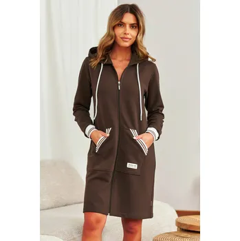 Dámský župan DÁMSKÝ ŽUPAN SMZ.4508 J/25 BROWNIE XL