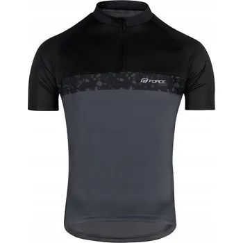 cyklistický dres Cyklistický dres Force S šedý