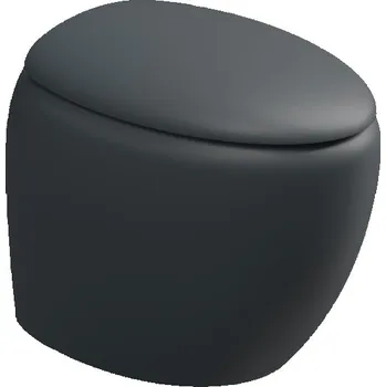 Klozet WC mísa stojící Touch, rimless , keramická, ebano matnáTOWC01SC028FI