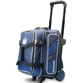 Taška na bowlingovou kouli TAŠKA NA 2 KOULE NA KOLEČKÁCH QUEST MODRÁ