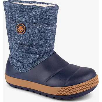 Chlapecká zimní obuv COQUI MIKI Navy/Lt. Brown Jeans 29