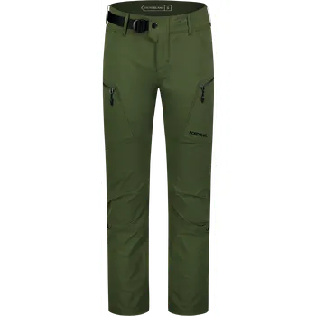 Pánské kalhoty Pánské outdoorové kalhoty NORDBLANC FORGE NBSPM8191 ZELENÝ DEN XXL