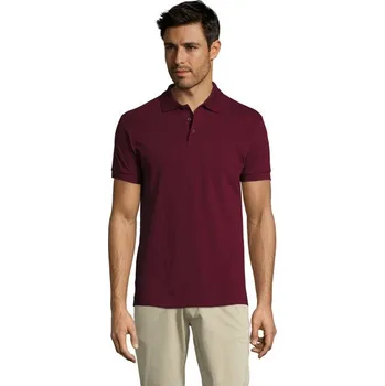 Pánské tričko PRIME PÁNSKÉ POLO 200g Prime Men - BurgundyS