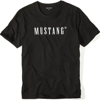 MUSTANG Černé pánské tričko BENNET L 4222_2100.400