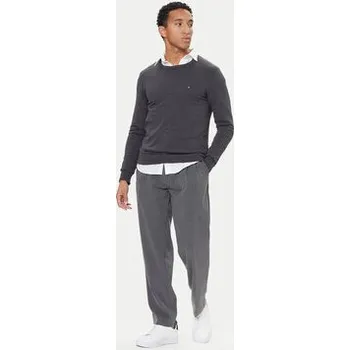 Pánský svetr Tommy Hilfiger Svetr Essential Ssnl MW0MW39999 Šedá Regular Fit 3XL