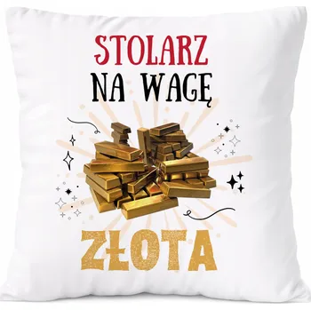 Polštář Dárek Polštář pro architekta s potiskem , bílý PoliDraw