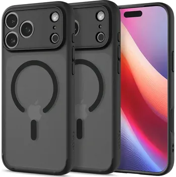 Náhradní díl pro mobilní telefon Kryt Spigen Ultra Hybrid Mag s MagSafe pro iPhone 17 Pro Max Frost Black