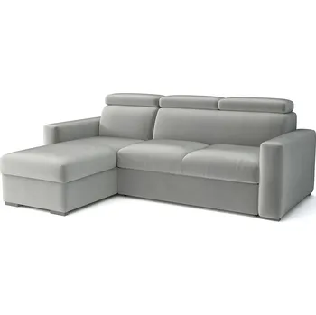 Sedací souprava Malá sedací souprava PEDRO L | 170x235 cm | rozkládací + úložný prostor | polohovatelné záhlavníky | VÝBĚR TKANIN