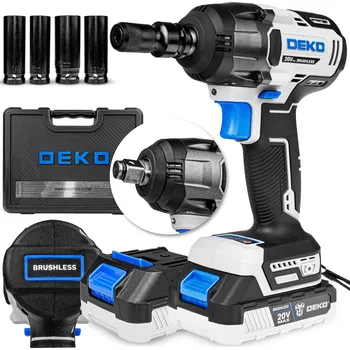 Akumulátorový rázový utahovák Deko DKBW20XL01-S3 20 V