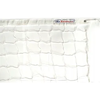 Volejbalová síť Síť na volejbal s lankem bílá