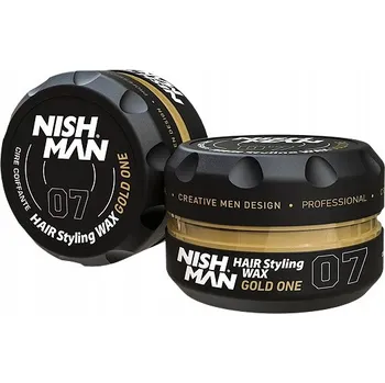 Stylingový přípravek Pomáda na vlasy NISHMAN 07 Styling Wax Gold One 150 ml