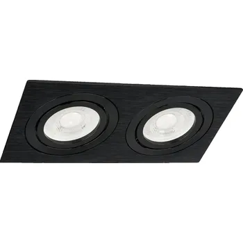 Bodové svítidlo Obdélníkové bodové svítidlo Berger černé