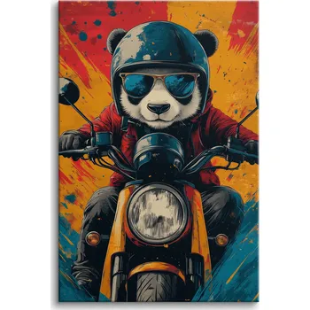 Obraz Obraz na plátně Barevná dekorace na zeď Street Art pro teenagera 80x120