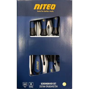 Šroubovák SADA ŠROUBOVÁKŮ NITEO 8 DÍLŮ *NOVÉ, Z VÝROBY*