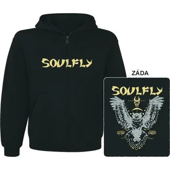Pánská mikina Soulfly - mikina s kapucí a zipem 1