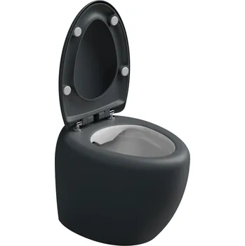 Klozet WC mísa stojící Touch, rimless , keramická, dvoubarevná TOWC01SCBI000028FI