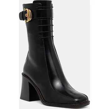 Dámské kozačky Kožené kotníkové boty Pollini PA24058M0NPC100A černá 99X, EUR 36