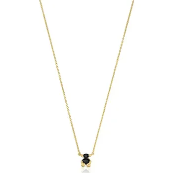 Náhrdelník Pozlacený stříbrný náhrdelník Tous Bold Bear Gem 1004225700 zlatá GLD, vel. ONE SIZE