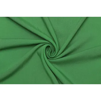 Šatová | halenková látka viskózová - Zelená