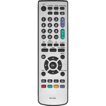 Dálkový ovladač SHARP GA608WJSA, LC-32DH500E, LC-32FS510S - náhradní dálkový ovladač jiného vzhledu