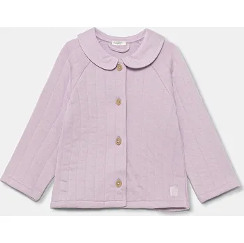 Kojenecká mikina United Colors of Benetton 3JOEA501P.W.seasonal fialová 04X, vel. 74