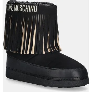 Dámská zimní obuv Sněhule Love Moschino černá barva, JA24462G0NISN00A 99X, EUR 37/38