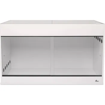 Terárium Diversa Dřevěné terárium s nástavcem 120 x 50 x 72 cm - Bílá