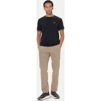 Pánské oblečení BOSS T-Shirt Taul 50521245 Černá Regular Fit L