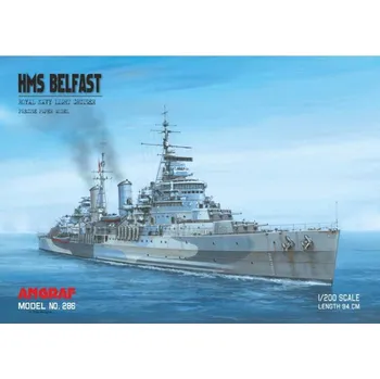 Plastikový model HMS Belfast
