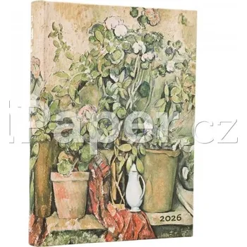 Diář Diář Paperblanks 2026 Cezanne’s Terracotta Pots and Flowers mini - 530108657