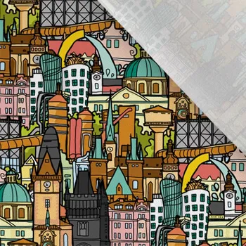 Zbytek - Bavlna premium NELA I love Czech Republic