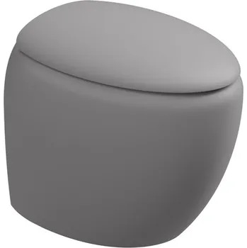 Klozet WC mísa stojící Touch, rimless , keramická, fumo matná TOWC01SC038FI