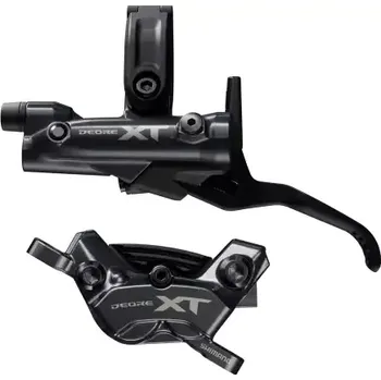 Brzda na kolo Shimano Deore XT BR-M8220+BL-M8200 kotoučová brzda přední destičky kovové s chladičem