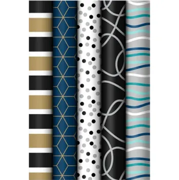 Kancelářské potřeby Dárkový balicí papír - 70 x 200 cm / mix