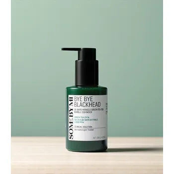 Some By Mi - Bye Bye Blackhead 30 Days Miracle Green Tea Tox Bubble Cleanser - Bublinkový cleanser na hloubkové čištění pórů 120ml