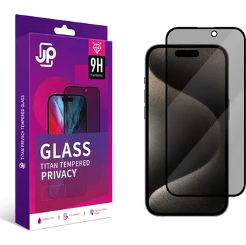 JP Titan Privacy extra odolné tvrzené sklo, iPhone Air, černé