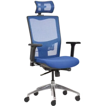 ANDREAS 4D, židle kancelářská, modrá