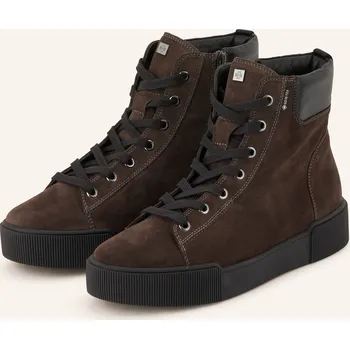 Dámské tenisky Högl Dámské Vysoké Sneakersy Buddy, tmavě hnědá, 36