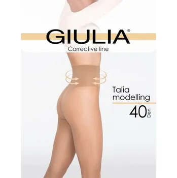 Dámské punčochy Giulia dámské elastické formující punčocháče Talia Modelling 40DEN daino 5