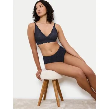 Podprsenka Triumph Podprsenka bez kostic Amourette Charm 10214451 Tmavomodrá 80E