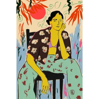 Plakát Plakát, Obraz - Sun and Waves, Sandra Poliakov