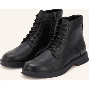 Pánské mokasíny Hugo Pánské Šněrovací Boty Lenner, černá, 41